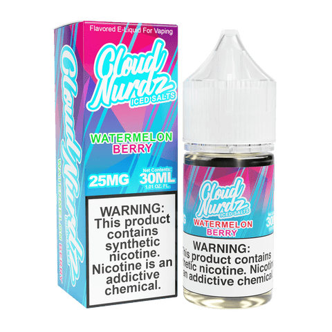 Cloud Nurdz Salt ICED | Watermelon Berry | 30ML