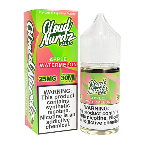 Cloud Nurdz Salt | Apple Watermelon | 30ML