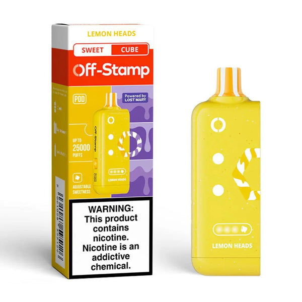 Off Stamp Cube Pod | 18ML | 25,000 Puffs | 5.0% | Type-C Rechargeable