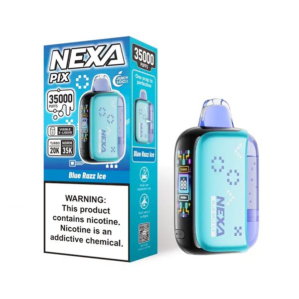 NEXA Pix 35K | 35,000 Puffs | 5.0% | Type-C Rechargeable