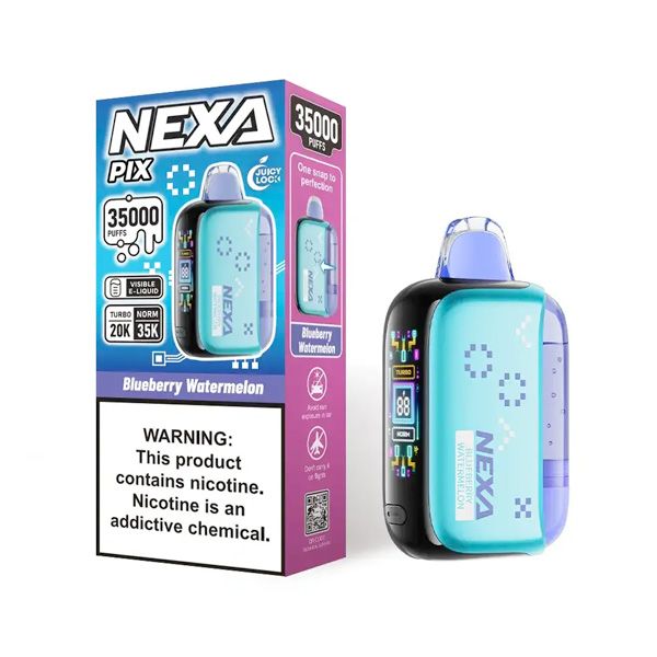 NEXA Pix 35K | 35,000 Puffs | 5.0% | Type-C Rechargeable
