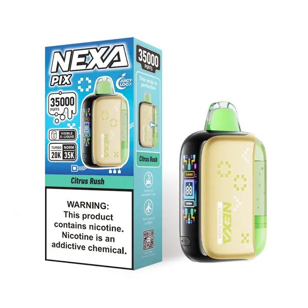 NEXA Pix 35K | 35,000 Puffs | 5.0% | Type-C Rechargeable
