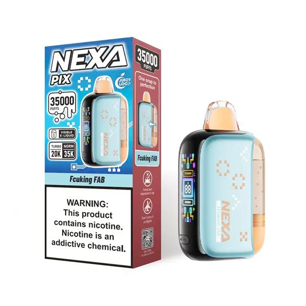 NEXA Pix 35K | 35,000 Puffs | 5.0% | Type-C Rechargeable