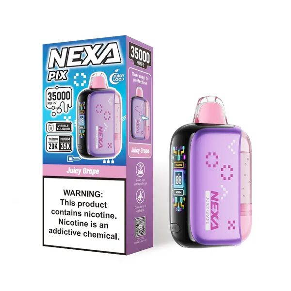 NEXA Pix 35K | 35,000 Puffs | 5.0% | Type-C Rechargeable