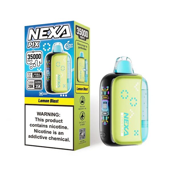 NEXA Pix 35K | 35,000 Puffs | 5.0% | Type-C Rechargeable