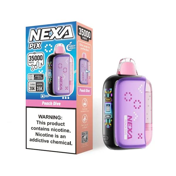 NEXA Pix 35K | 35,000 Puffs | 5.0% | Type-C Rechargeable