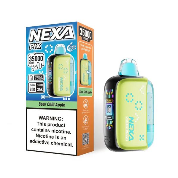 NEXA Pix 35K | 35,000 Puffs | 5.0% | Type-C Rechargeable