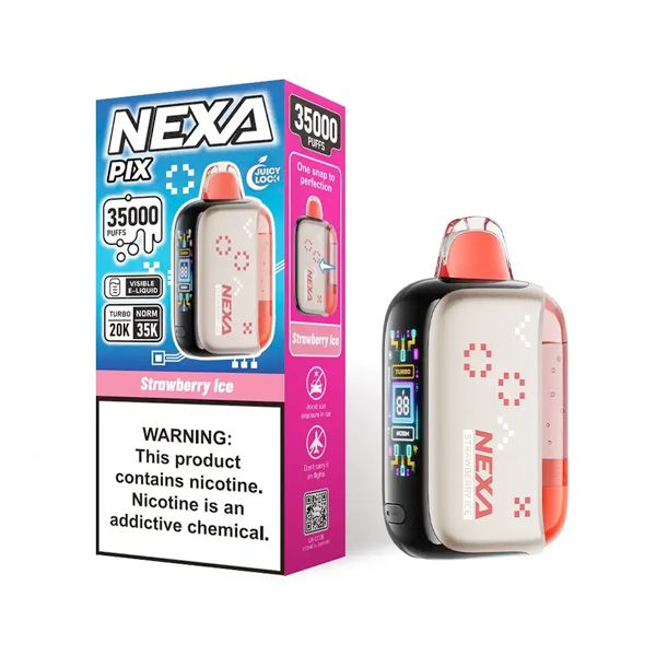 NEXA Pix 35K | 35,000 Puffs | 5.0% | Type-C Rechargeable