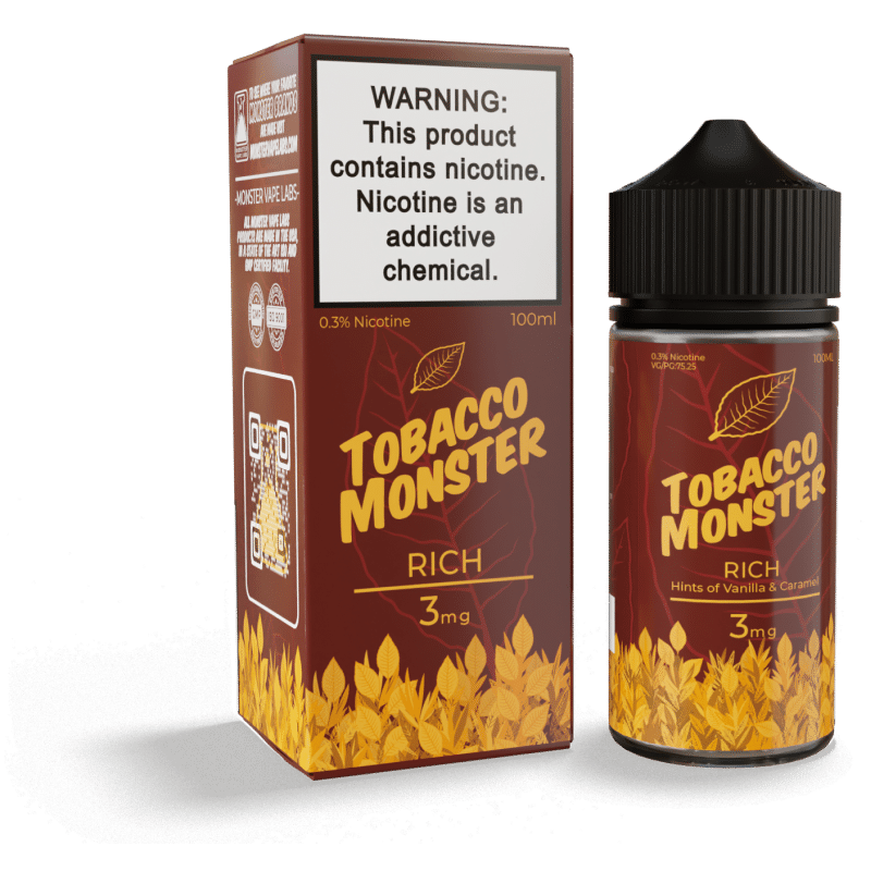 Tobacco Monster | Rich (Vanilla & Hazelnut) | 100ML
