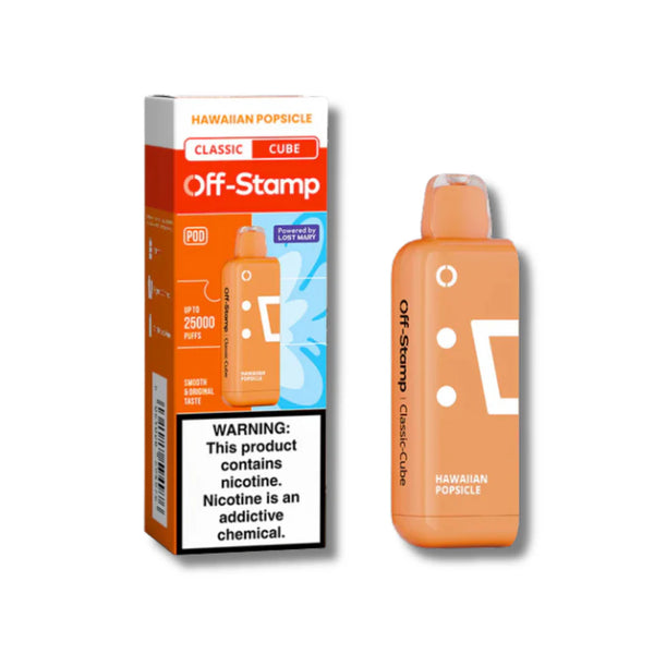 Off Stamp Cube Pod | 18ML | 25,000 Puffs | 5.0% | Type-C Rechargeable