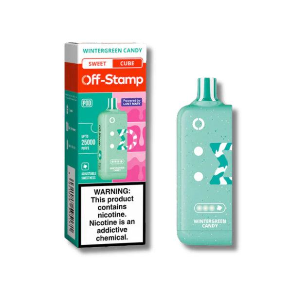 Off Stamp Cube Pod | 18ML | 25,000 Puffs | 5.0% | Type-C Rechargeable