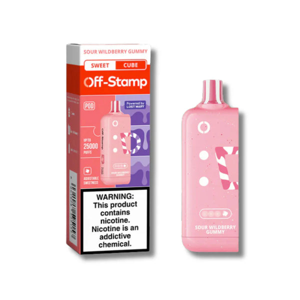 Off Stamp Cube Pod | 18ML | 25,000 Puffs | 5.0% | Type-C Rechargeable