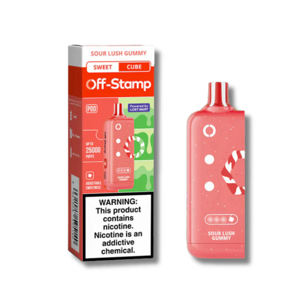 Off Stamp Cube Pod | 18ML | 25,000 Puffs | 5.0% | Type-C Rechargeable