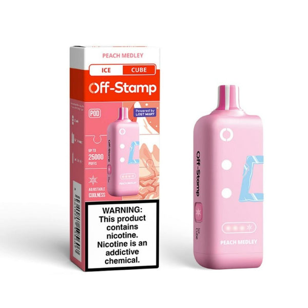 Off Stamp Cube Pod | 18ML | 25,000 Puffs | 5.0% | Type-C Rechargeable