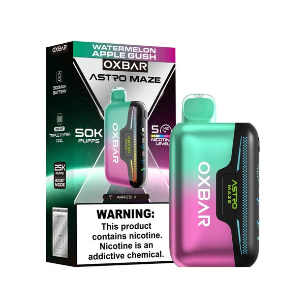 Oxbar Astro Maze | 50,000 Puffs | 5% | Type-C Rechargeable
