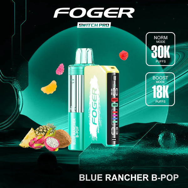Foger Switch Pro Kit | 30,000 Puffs | 1050mAh | 5.0% | Type-C Rechargeable