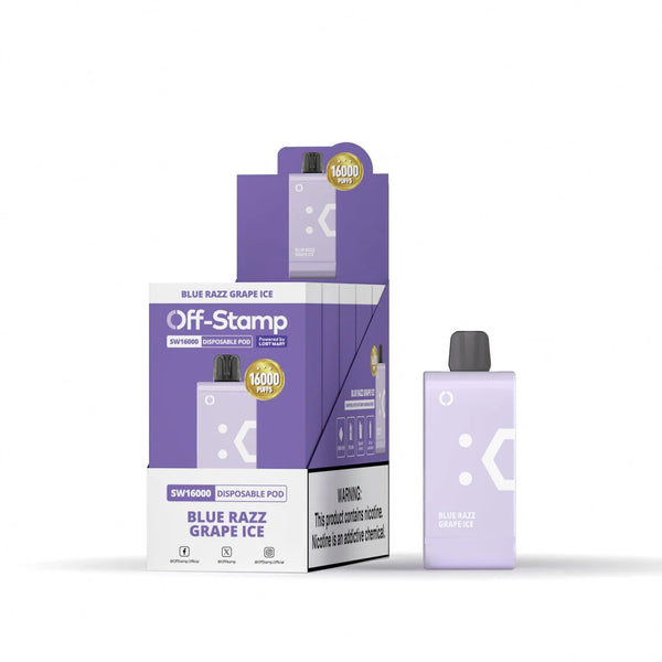 Off-Stamp Disposable Pod | 17Ml | 16,000 Puffs | 5.0%