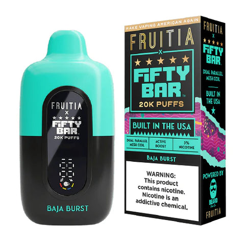 Fifty Bar | 20,000 Puffs | 5% | Type-C Rechargeable