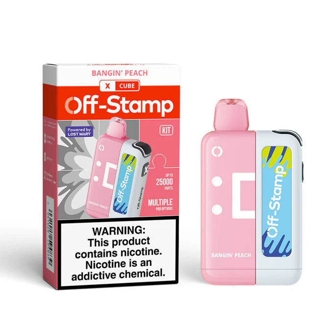 Off Stamp Cube Kit | 18ML | 25,000 Puffs | 5.0% | Type-C Rechargeable