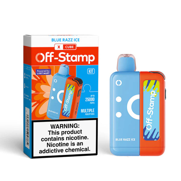 Off Stamp Cube Kit | 18ML | 25,000 Puffs | 5.0% | Type-C Rechargeable