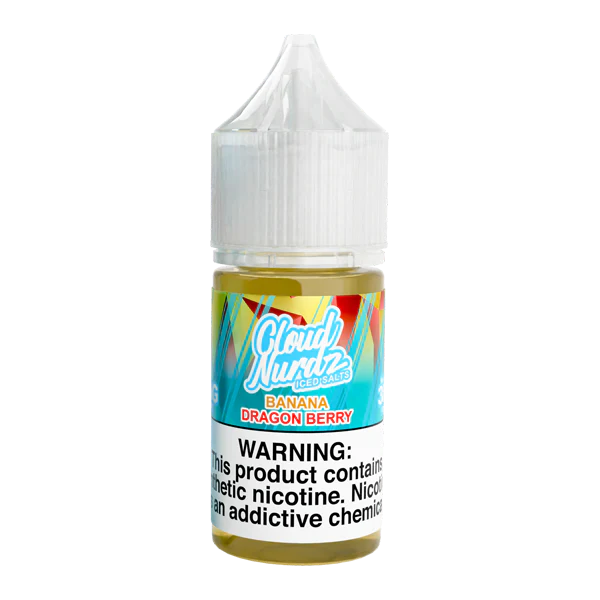 Cloud Nurdz ICED Salt | Banana Dragon Berry | 30ML