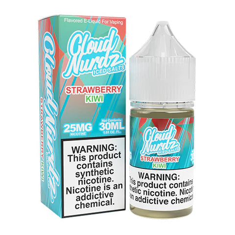 Cloud Nurdz ICED Salt | Strawberry Kiwi | 30ML
