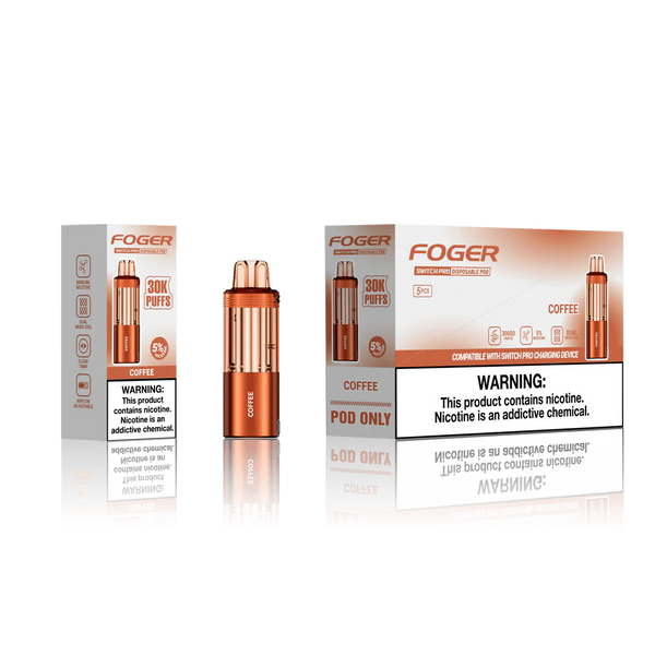 Foger Switch Pro Pod | 30,000 Puffs | 5.0% | Type-C Rechargeable