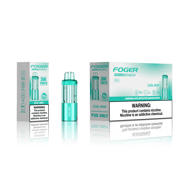 Foger Switch Pro Pod | 30,000 Puffs | 5.0% | Type-C Rechargeable