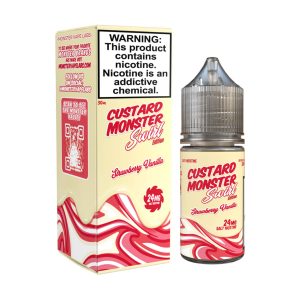 Custard Monster Swirl Salt | Strawberry Vanilla | 30ML