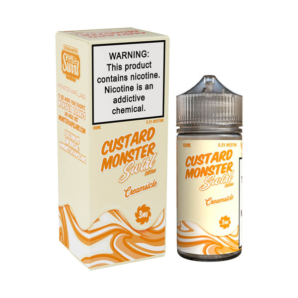 Custard Monster Swirl | Creamsicle | 100ML