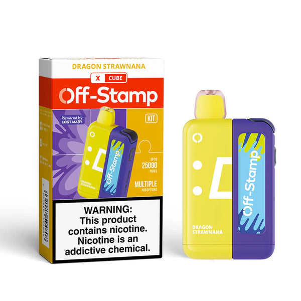 Off Stamp Cube Kit | 18ML | 25,000 Puffs | 5.0% | Type-C Rechargeable