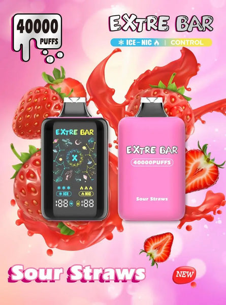 Extre Bar Ice - Nic Control | 40,000 Puffs | 5.0% | Type-C Rechargeable