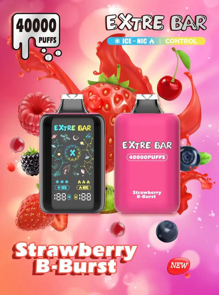 Extre Bar Ice - Nic Control | 40,000 Puffs | 5.0% | Type-C Rechargeable