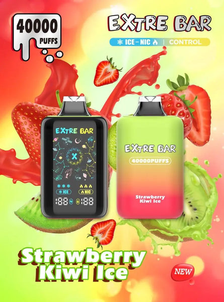 Extre Bar Ice - Nic Control | 40,000 Puffs | 5.0% | Type-C Rechargeable