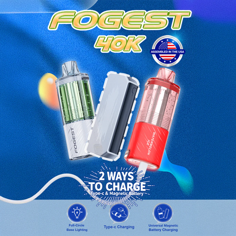 Fogest | 20ML | 40,000 Puffs | 5.0% | Type-C Rechargeable