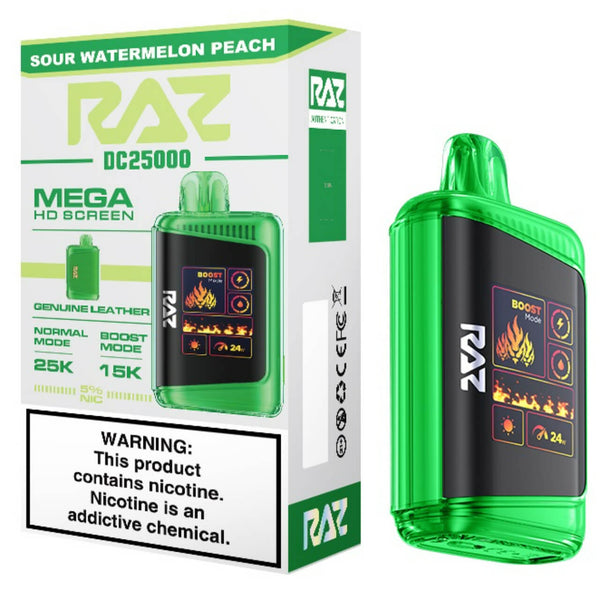 RAZ DC25000 | 16ML | 25000 Puffs | 5% | Type-C Rechargeable