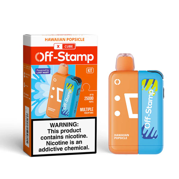 Off Stamp Cube Kit | 18ML | 25,000 Puffs | 5.0% | Type-C Rechargeable