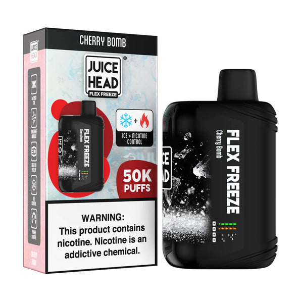 Juice Head Flex Freeze 50K | 18ML | 50,000 Puffs | 5% | C-Type Rechargeable