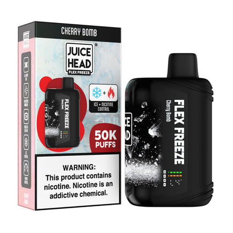 Juice Head Flex Freeze 50K | 18ML | 50,000 Puffs | 5% | C-Type Rechargeable