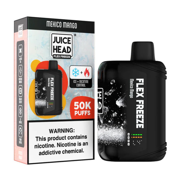 Juice Head Flex Freeze 50K | 18ML | 50,000 Puffs | 5% | C-Type Rechargeable