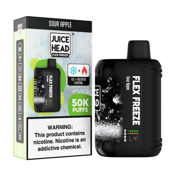 Juice Head Flex Freeze 50K | 18ML | 50,000 Puffs | 5% | C-Type Rechargeable