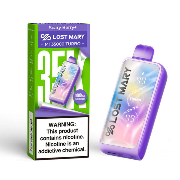 Lost Mary MT35000 Turbo | 18ML | 35,000 Puffs | 5.0% | Type-C Rechargeable