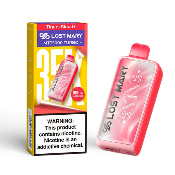 Lost Mary MT35000 Turbo | 18ML | 35,000 Puffs | 5.0% | Type-C Rechargeable