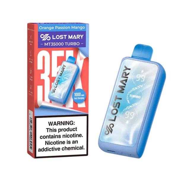 Lost Mary MT35000 Turbo | 18ML | 35,000 Puffs | 5.0% | Type-C Rechargeable