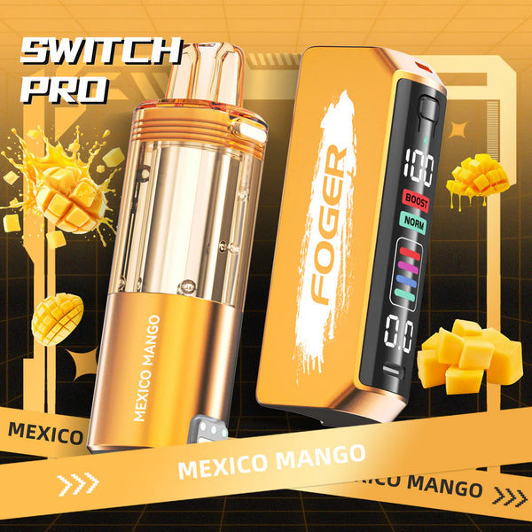 Foger Switch Pro Kit | 30,000 Puffs | 1050mAh | 5.0% | Type-C Rechargeable