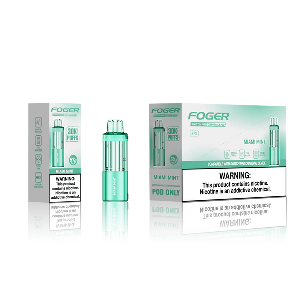 Foger Switch Pro Pod | 30,000 Puffs | 5.0% | Type-C Rechargeable