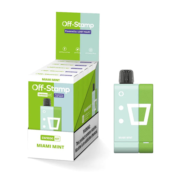 Off-Stamp Full Kit | 13Ml | 9000 Puffs | 5.0% | Type-C Recgargeable