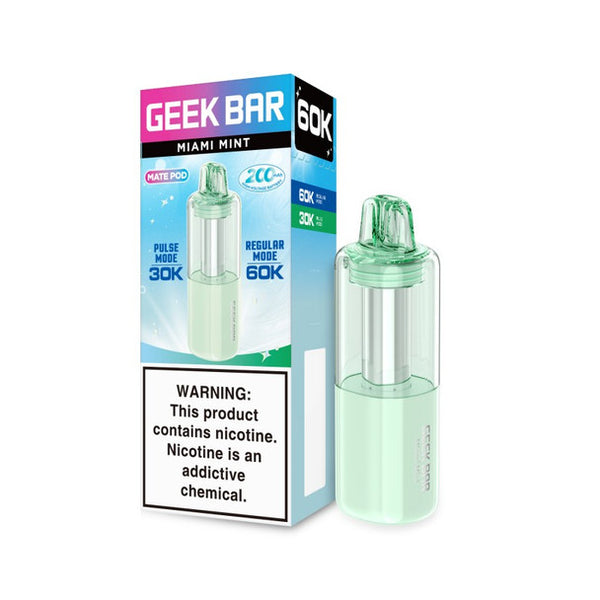 Geek Bar Mate Pod | 15ML | 60,000 Puffs | Type-C Rechargeable