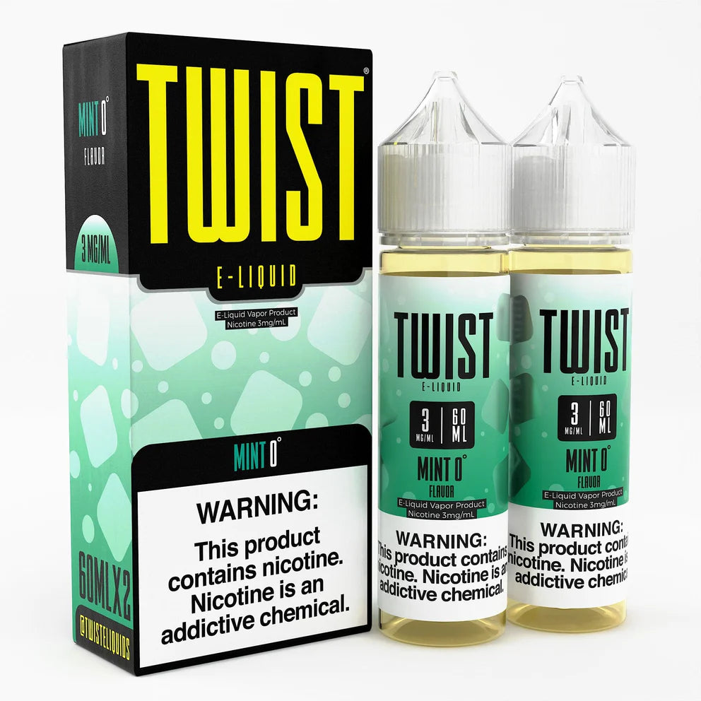 Twist | Mint 0' (Mint Menthol) | 2 x 60ML