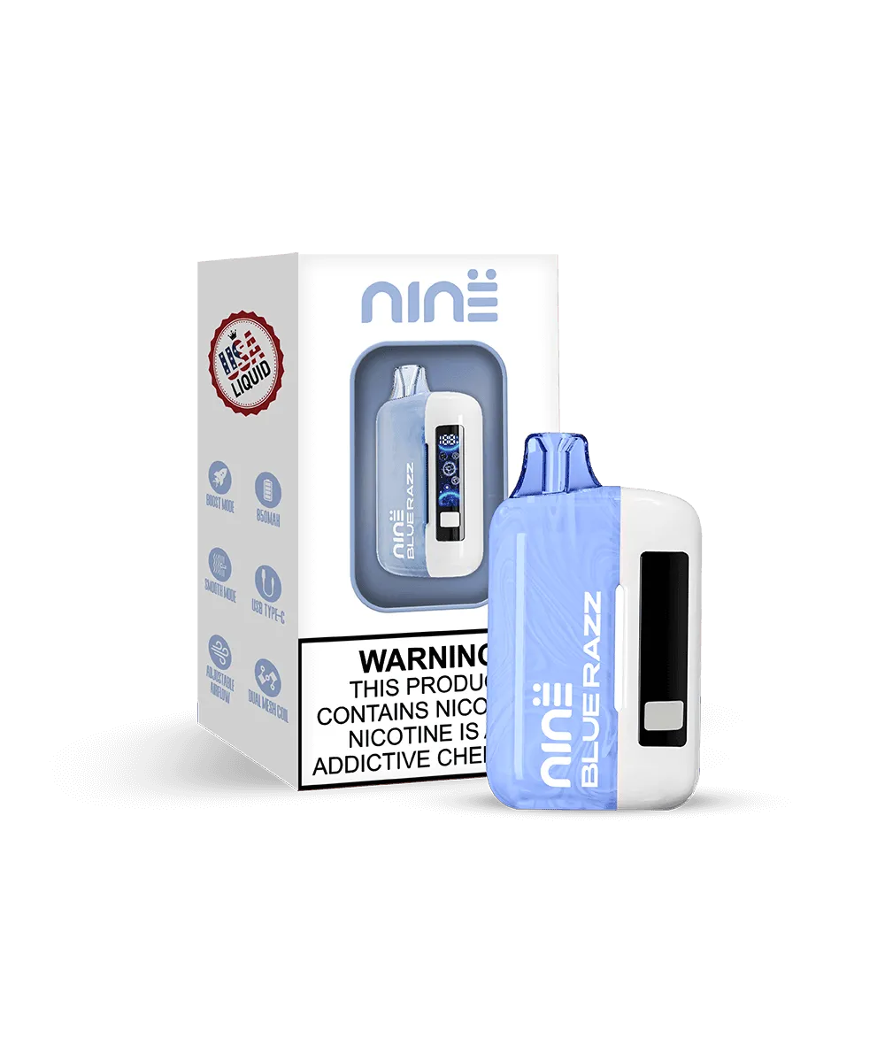 Uno Nine Kit | 30,000 Puffs | 5% | Type-C Rechargeable
